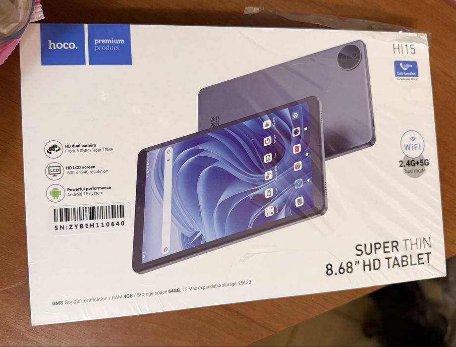 Планшет  Hoco HI15 8.68" HD Tablet