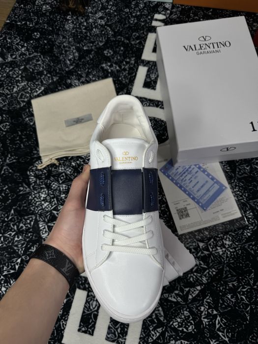 Кросівки Valenino Garavini / Валентино кросівки білі