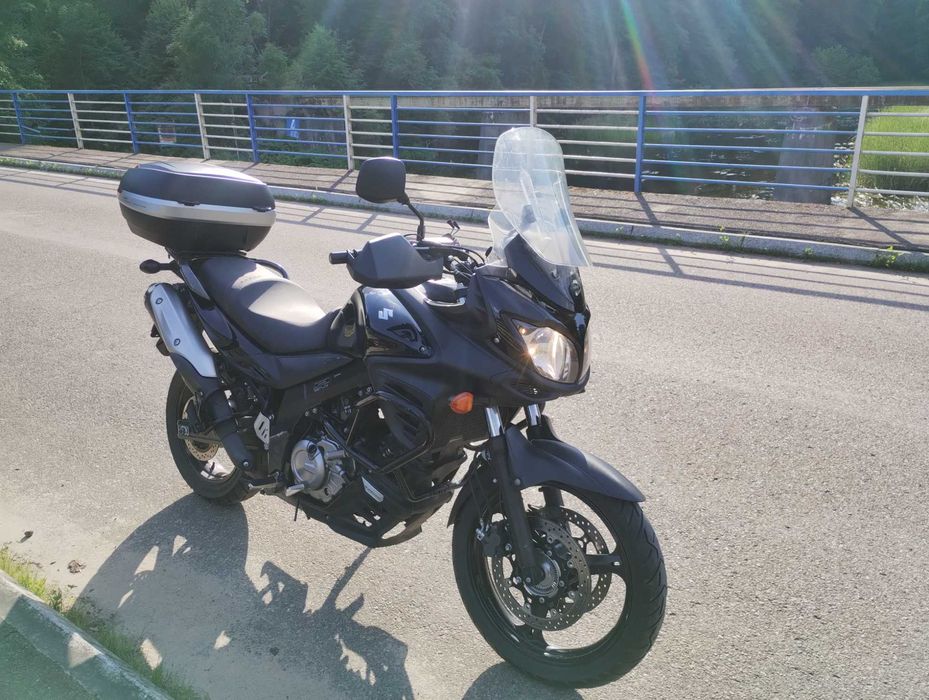 Motocykl Suzuki dla v Strom 650 zamiana