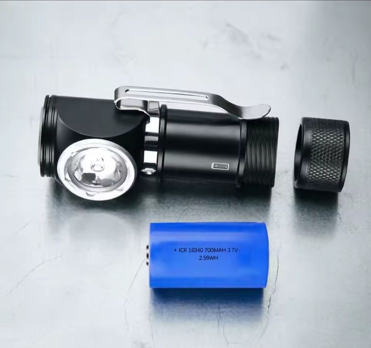 Налобный фонарик 16340 usb type-c алюминий ip68 миниатюрный Sofirn Wurkkos