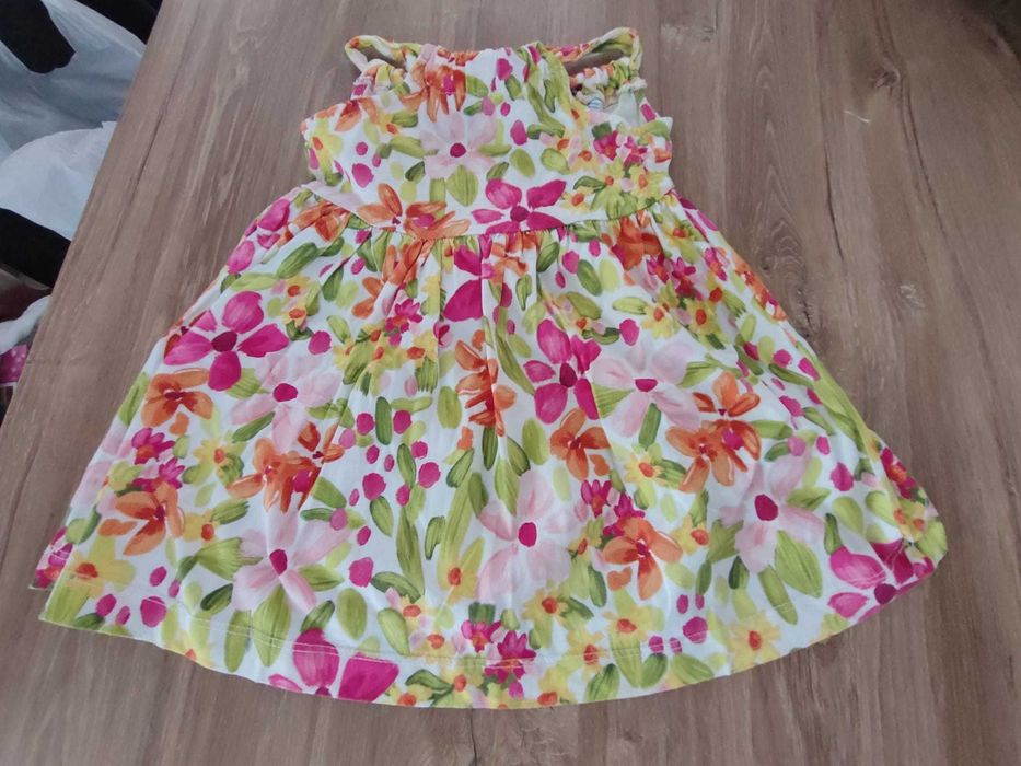 Vestido fresco e colorido