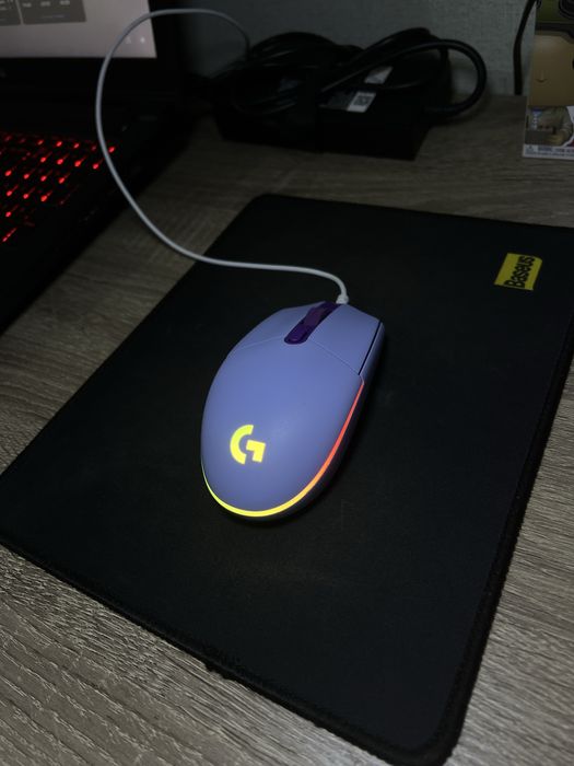 Миша дротова ігрова Logitech G102 Lightsync