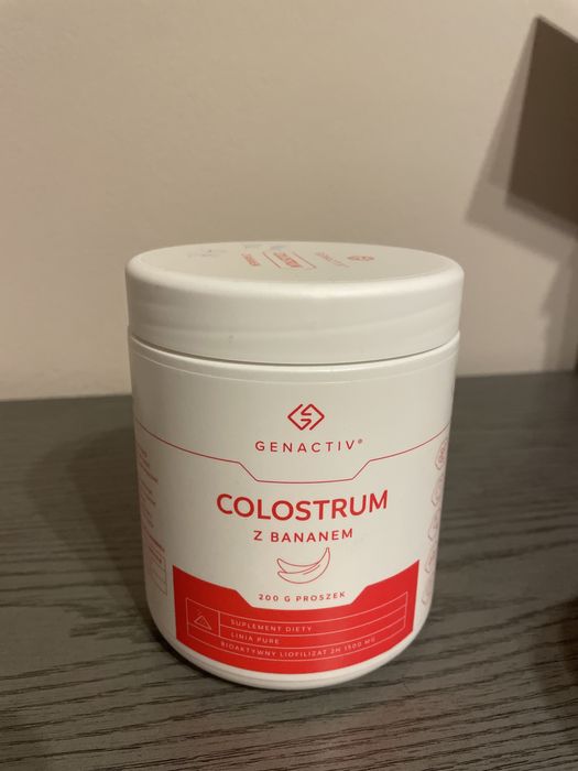 Colostrum z bananem GENACTIV warte 320zł!