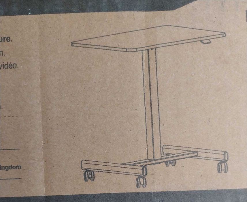 Mesa Ajustável em Altura Trabalhar de Pé  (Nova)