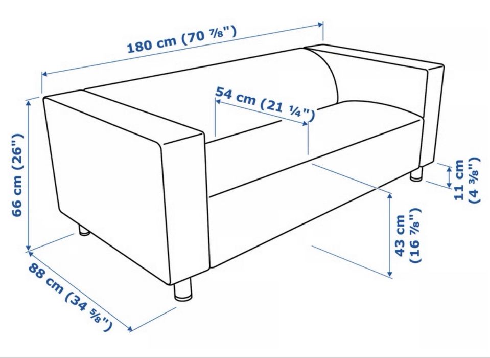 Sofa Klippan Ikea