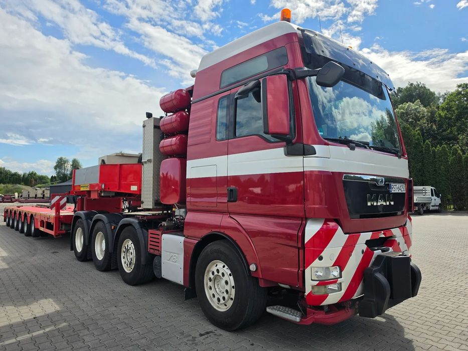 MAN TGX 41.680xxl v8  MAN TGX 41.680 V8 8x4 250t DMC