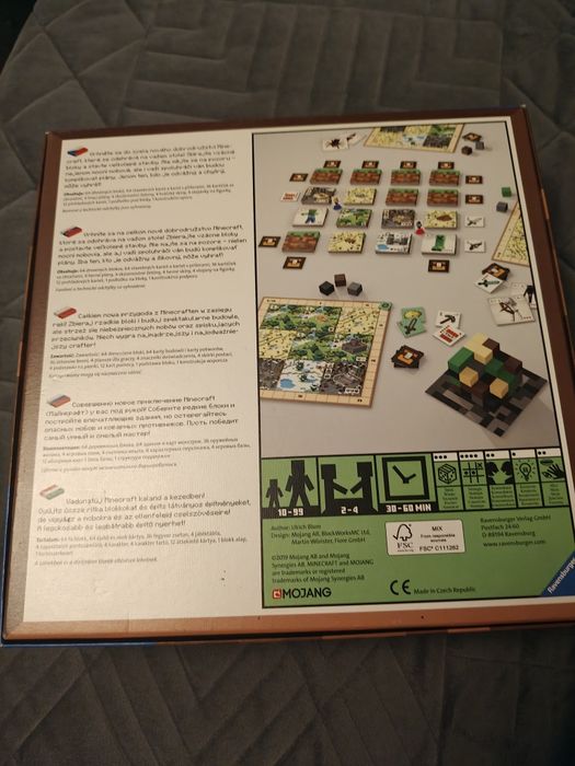 Minecraft Builders &Biomes gra planszowa