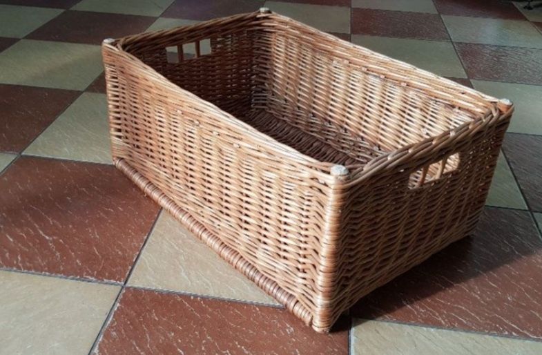kosz wiklinowy nowy!