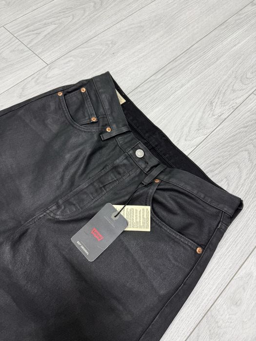 Нові джинси Levis 501 Wax coated 31х32 джинсы левайс вакс