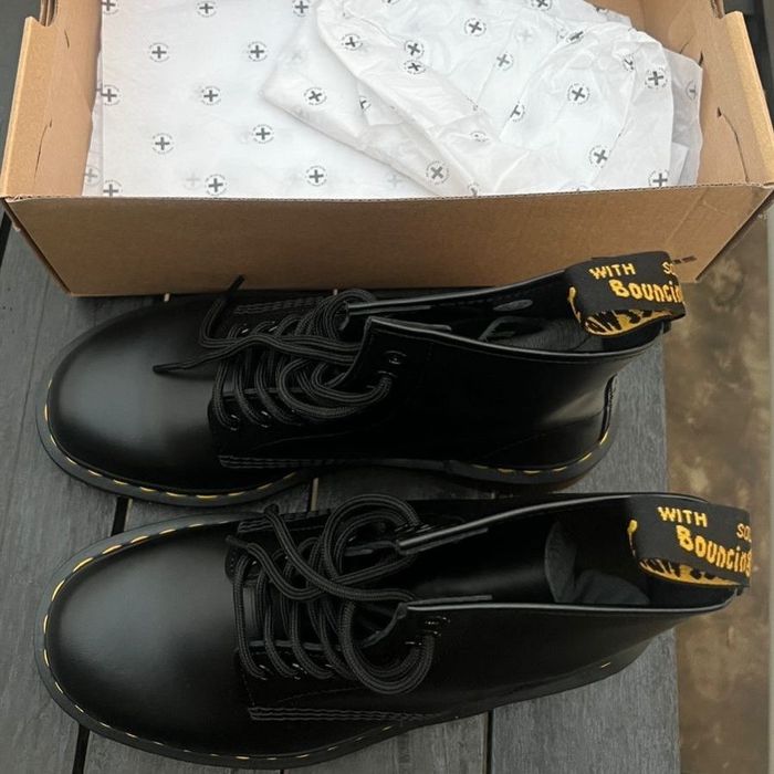 Ботинки Dr. Martens 1460 Black Smooth 36-46
