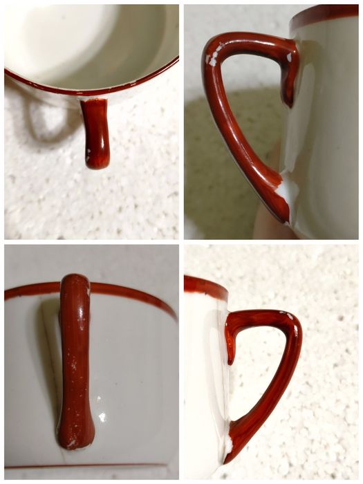 Чашка фарфор Шинуазри Первомайская Рыбинская фабрика Фарфортрест