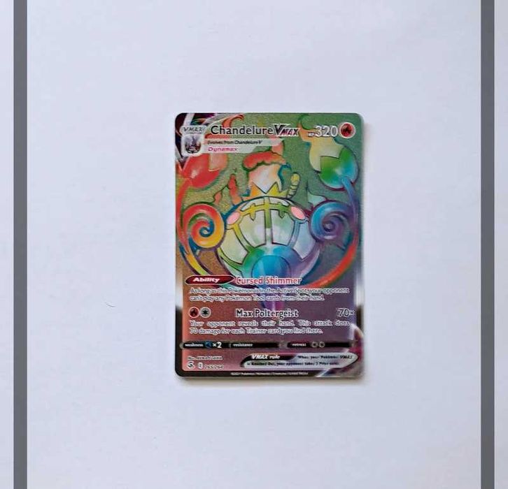 Chandelure Vmax 265/264 FST Pokemon ENG-NM
