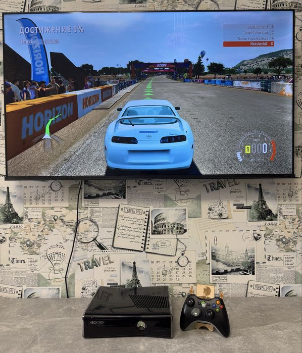 Xbox 360 Slim 320GB | Freeboot + LT 3.0 | 2 геймпади | GTA 5, FIFA, Mortal Kombat