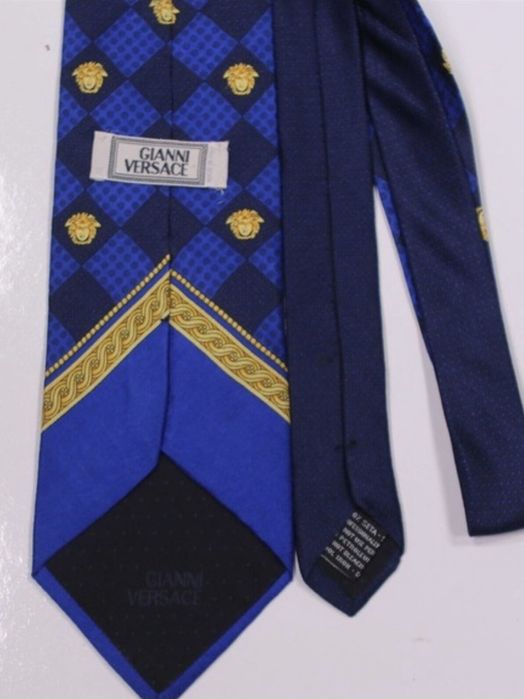 GIANNI VERSACE Винтажный Оригинальный Галстук 100% Шелк! Германия!