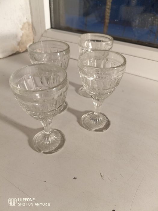 Рюмки стопки лафетник, довоенные