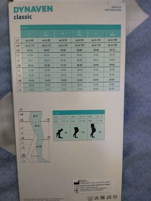 Компресійні чулки классу М