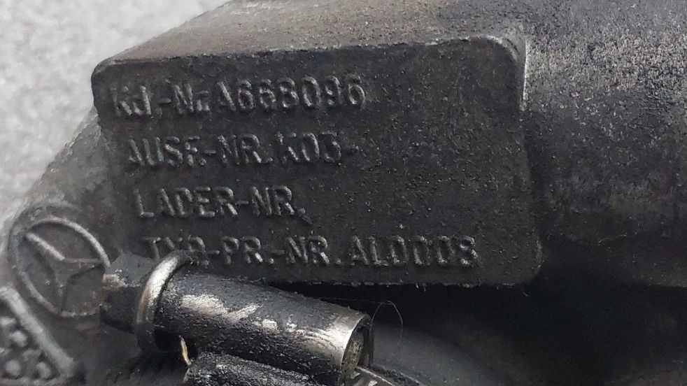 Turbo / compressor MERCEDES-BENZ Classe A (W168)