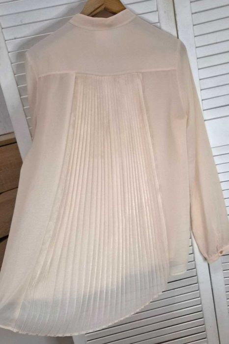 Блуза PINKO шифоновая с плиссированной спинкой, Италия, р. S/M