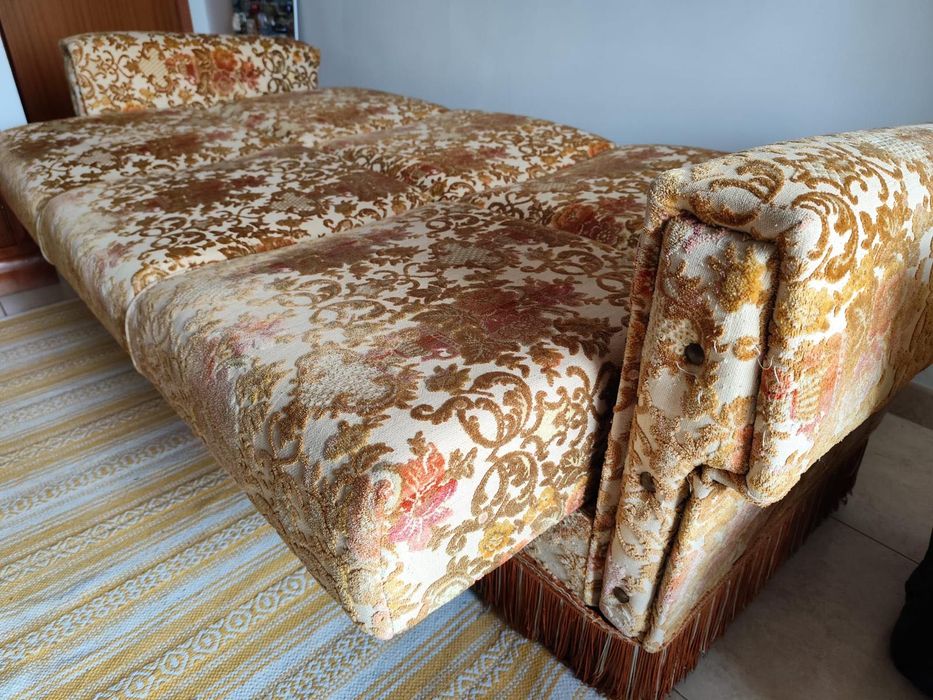 Sofá Cama Vintage Anos 50