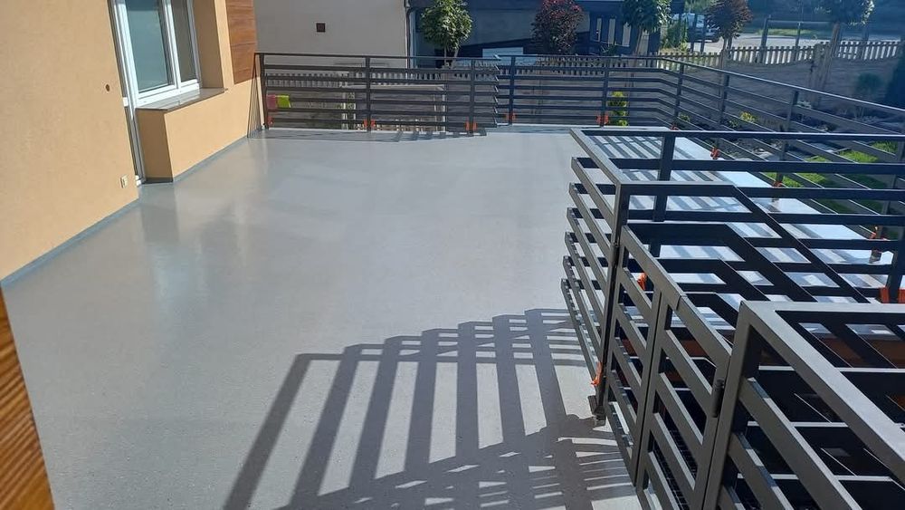 Posadzki ŻYWICZNE(Balkony/tarasy/garaże)