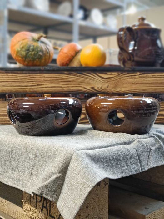 Podgrzewacze ceramiczne okrągłe na dzbanek / czajnik - OUTLET