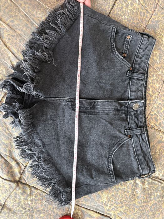 Шорти джинсові чорні