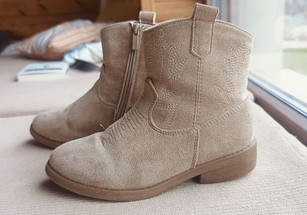 Buty, kowbojki dziewczęce rozm. 32