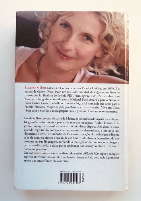 Livro "Filha do Mar" de Elizabeth Gilbert (Portes Grátis)