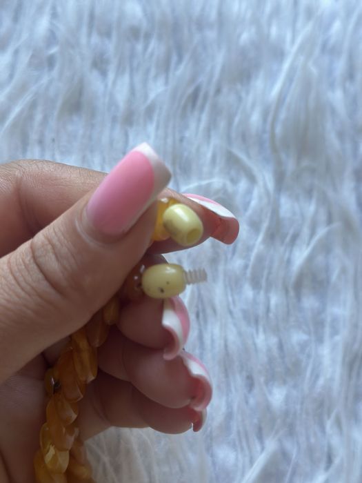 Бусы янтарные винтаж