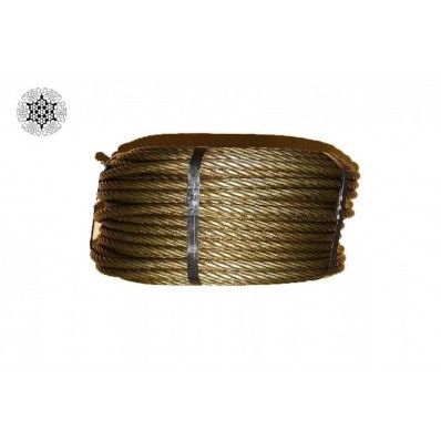 Lina stalowa prasowana 14mm x 50m Lkt Kockums 18T