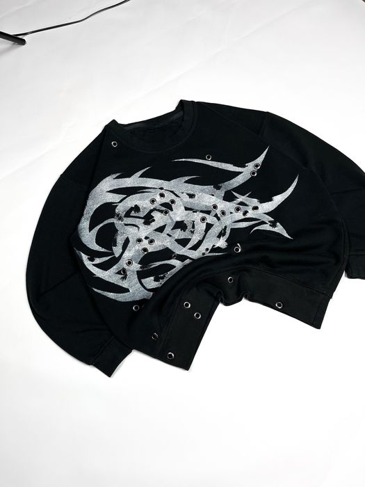 Eyeley tribal sweatshirt/dk8,rap,opium,baggy