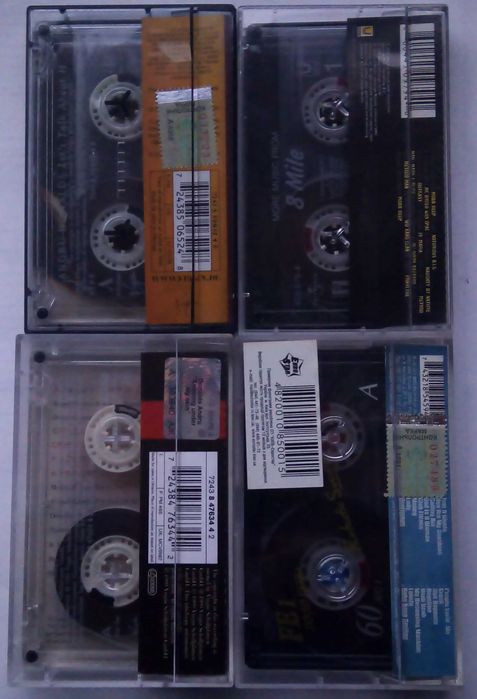 Продам фирменные аудио-кассеты (студийные - лицензия)