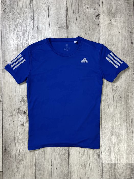 Adidas climacool футболка М размер беговая синяя