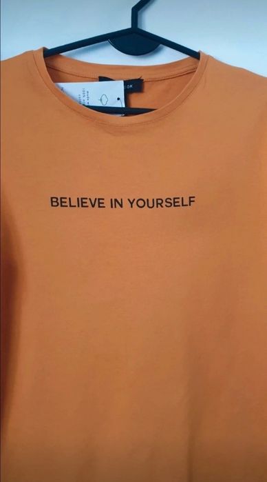 T-shirt bawełniany New Look L-XL