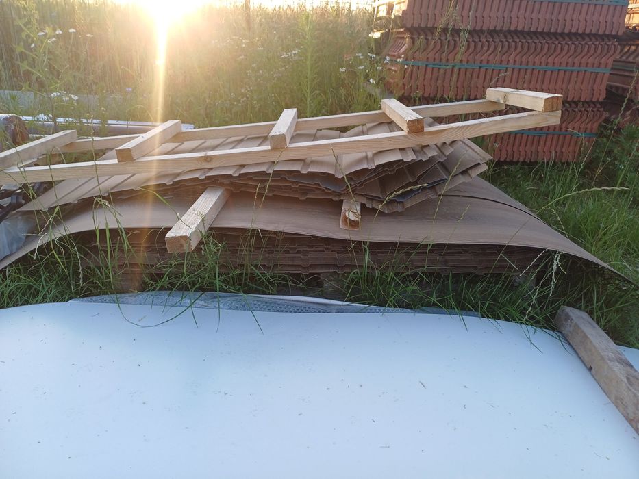 Blacha podbitkowa T7 dąb bielony