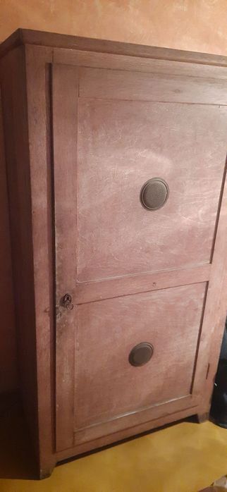 antyk szafa chlebowa drewniana