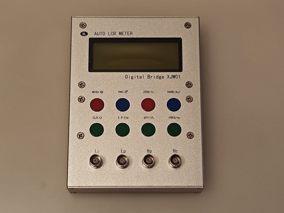 Cyfrowy miernik mostkowy LCR XJW01 // Digital bridge LCR tester XJW01
