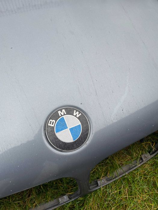 Maska E46 przedlift sedan do lakierowania stahlblau