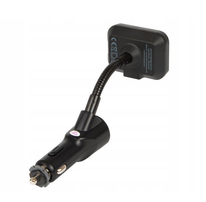 Transmiter FM zestaw głośnomówiący Bluetooth QC3.0 2,4A BLOW 74-165#