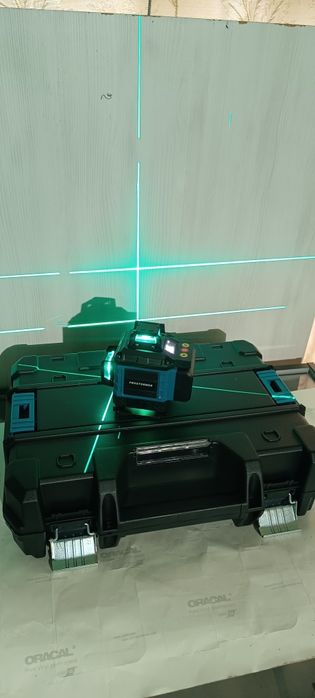 Лазерний рівень простормер. Prostormer 4d. 16 ліній.