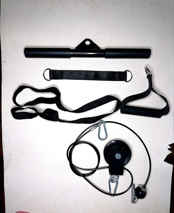 Equipamento completo de ginásio em casa — como novo, poucas vezes usado