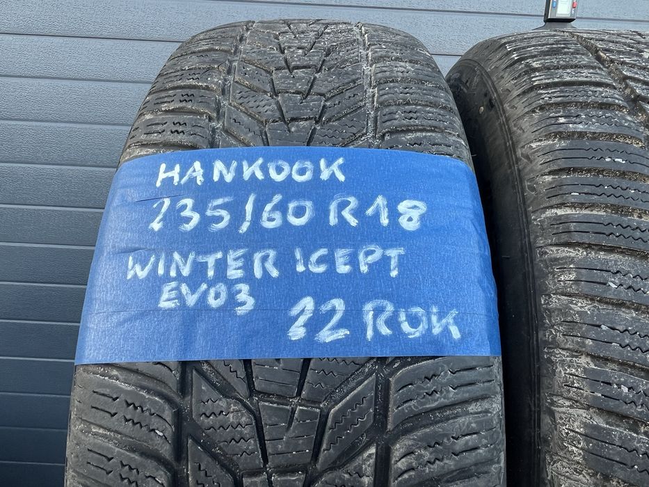 Opony zimowe hankook winter icept evo3,235/60R18,4szt