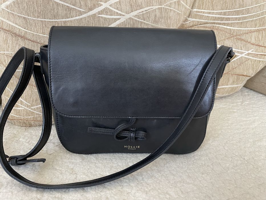 HOLLIE WARSAW - torebka  skóra naturalna