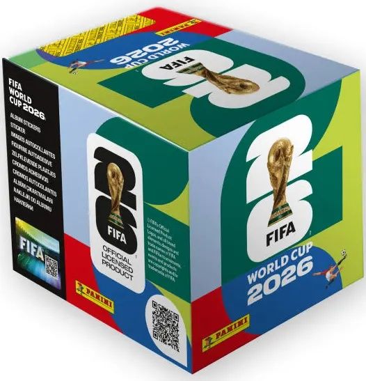 Panini Caixa 50 Saquetas Pack Mundial World Cup 2026