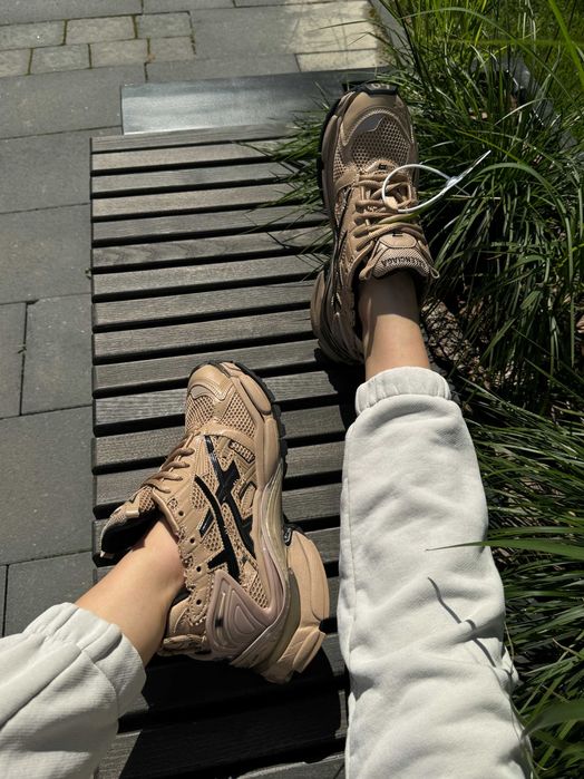 !SALE! Balenciaga Runner Trainers Nylon Beige Black 36 37 38 39 40 41