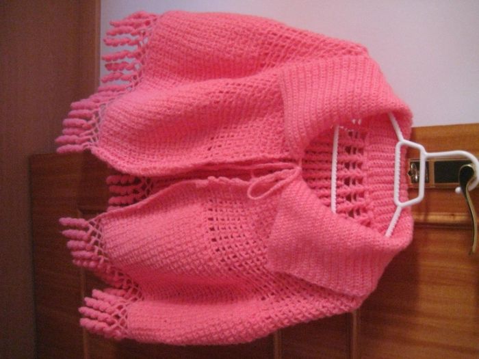 echarpe em lã feita á mão