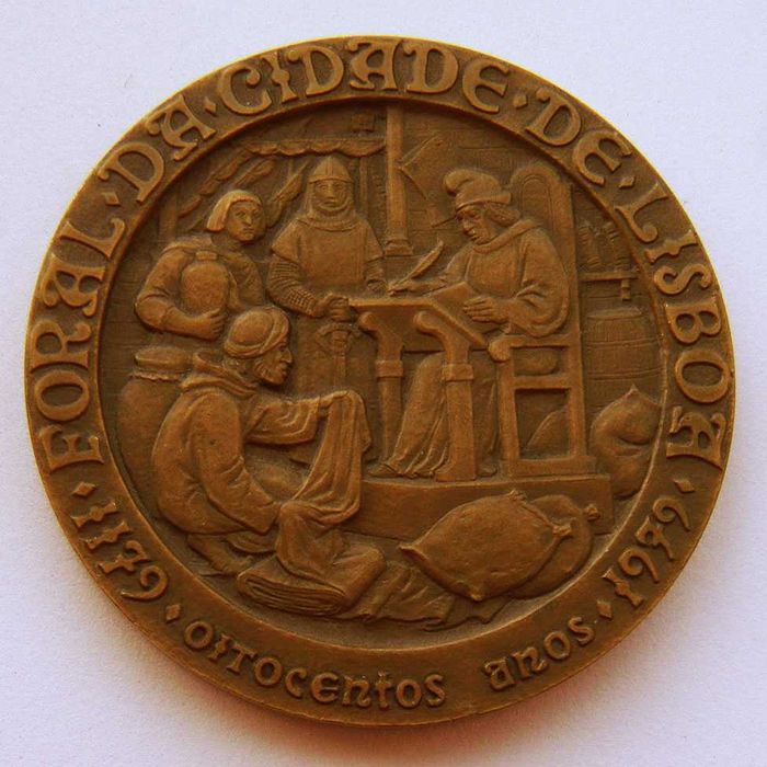 Foral da Cidade de Lisboa Medalha de Bronze