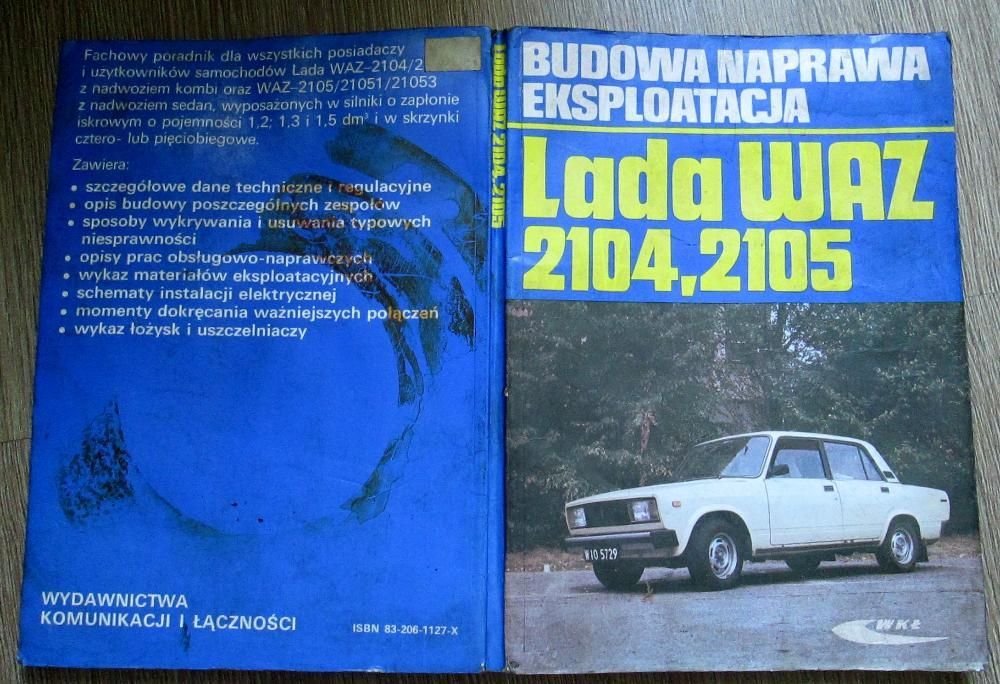 naprawa samochodów fiat  fso 125p  książka serwisowa Nysa Lada Waz