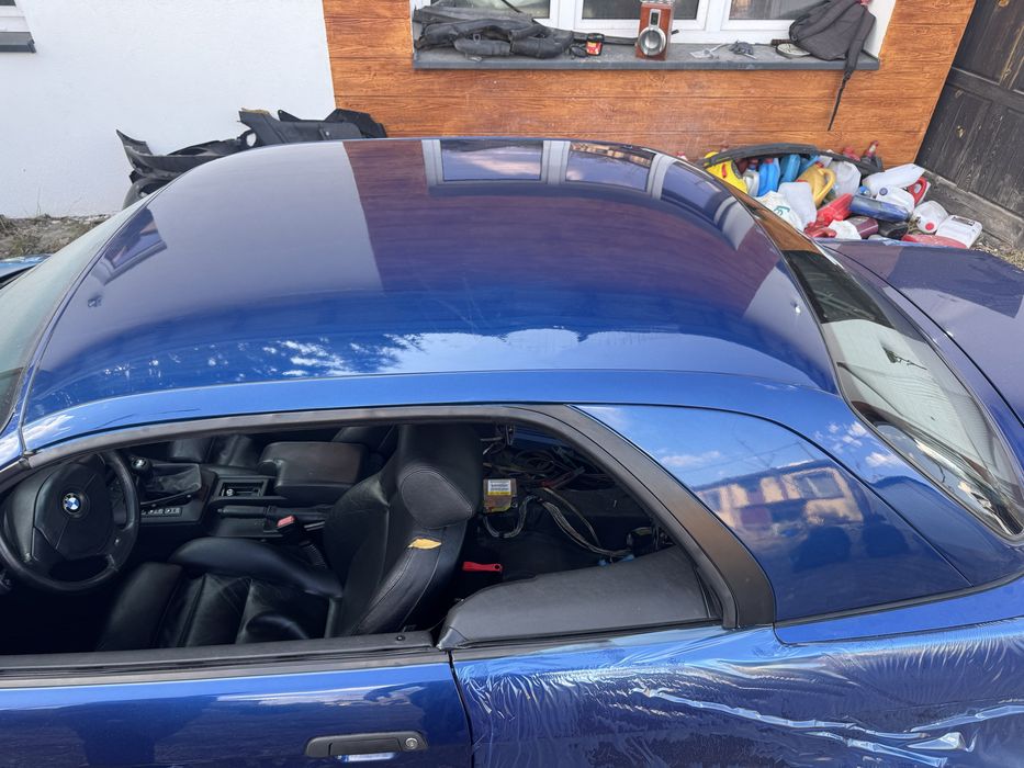 Hardtop bmw e36 cabrio twardy dach avusblau 276 mpakiet