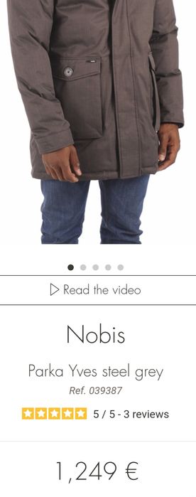 Parka Yves da Nobis ½ preço